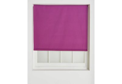 ColourMatch Blackout Thermal Roller Blind - 5ft - Grape